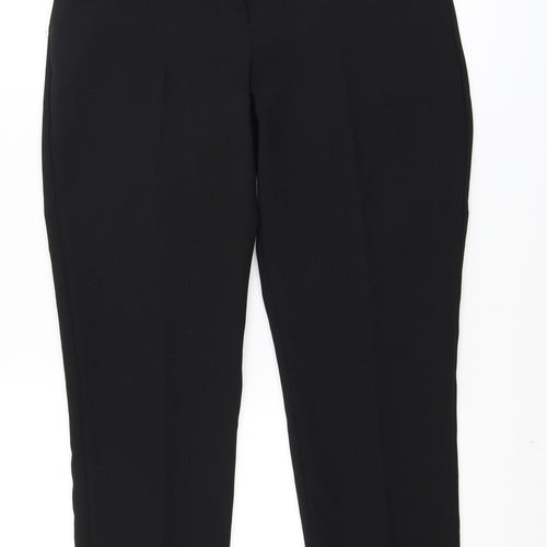 Peacocks Womens Black   Trouser Suit Suit Trousers Size 10 L26 in