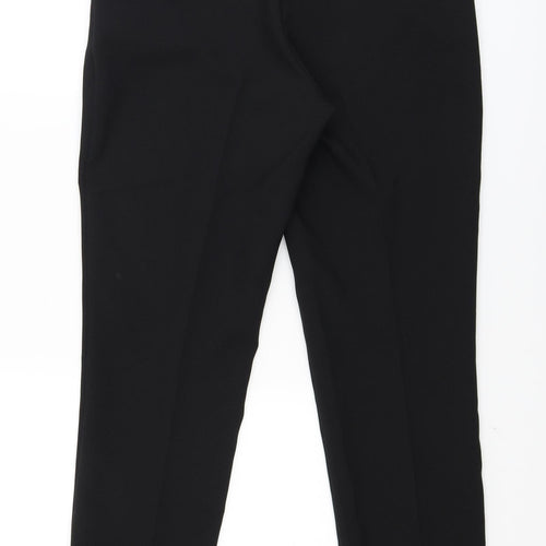 Peacocks Womens Black   Trouser Suit Suit Trousers Size 10 L26 in