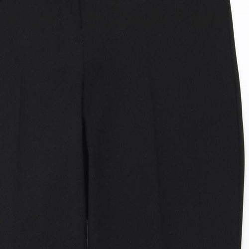 Peacocks Womens Black   Trouser Suit Suit Trousers Size 10 L26 in