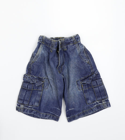 Matalan Boys Blue   Cropped Jeans Size 3 Years