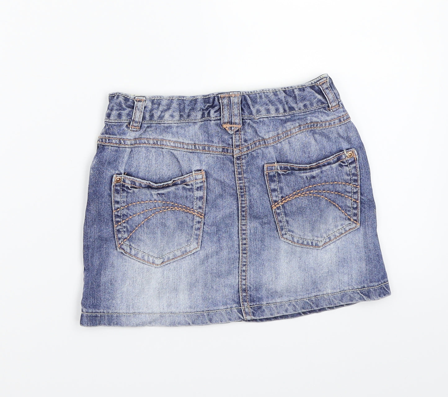 NEXT Girls Blue   A-Line Skirt Size 6 Years