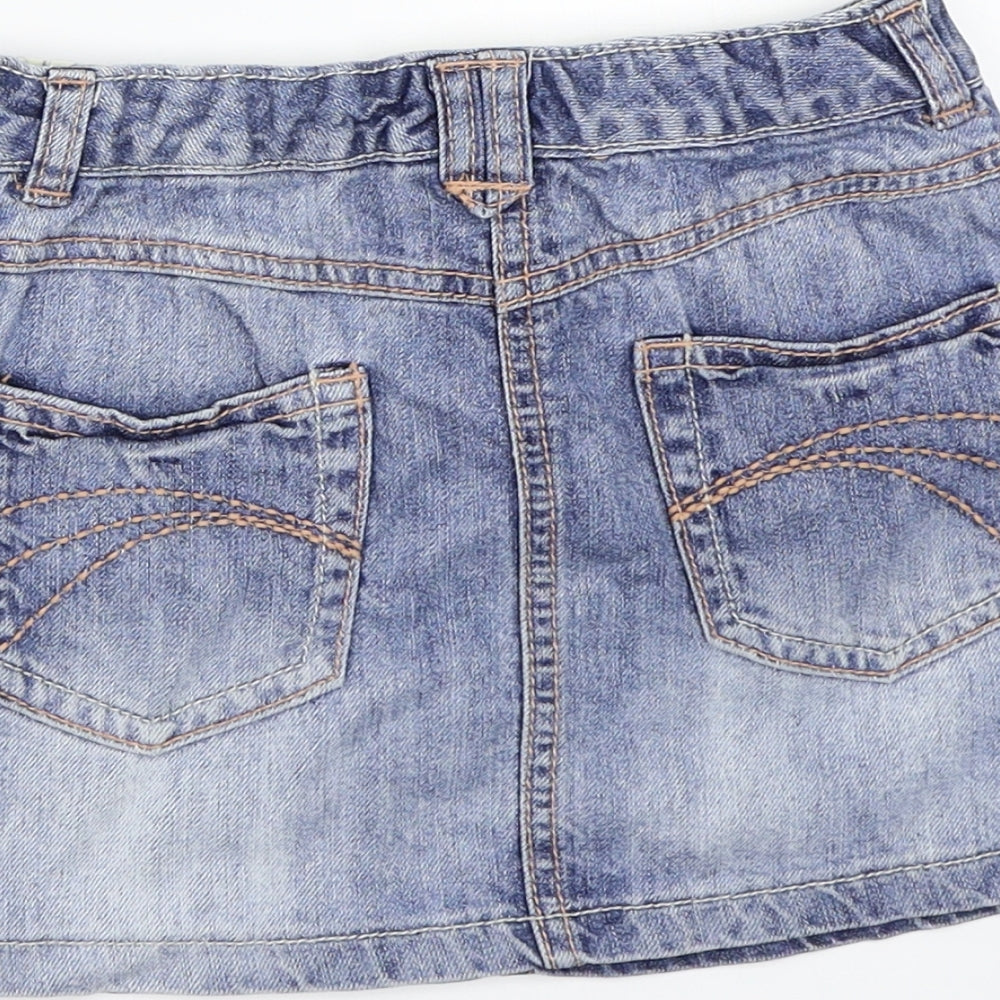 NEXT Girls Blue   A-Line Skirt Size 6 Years