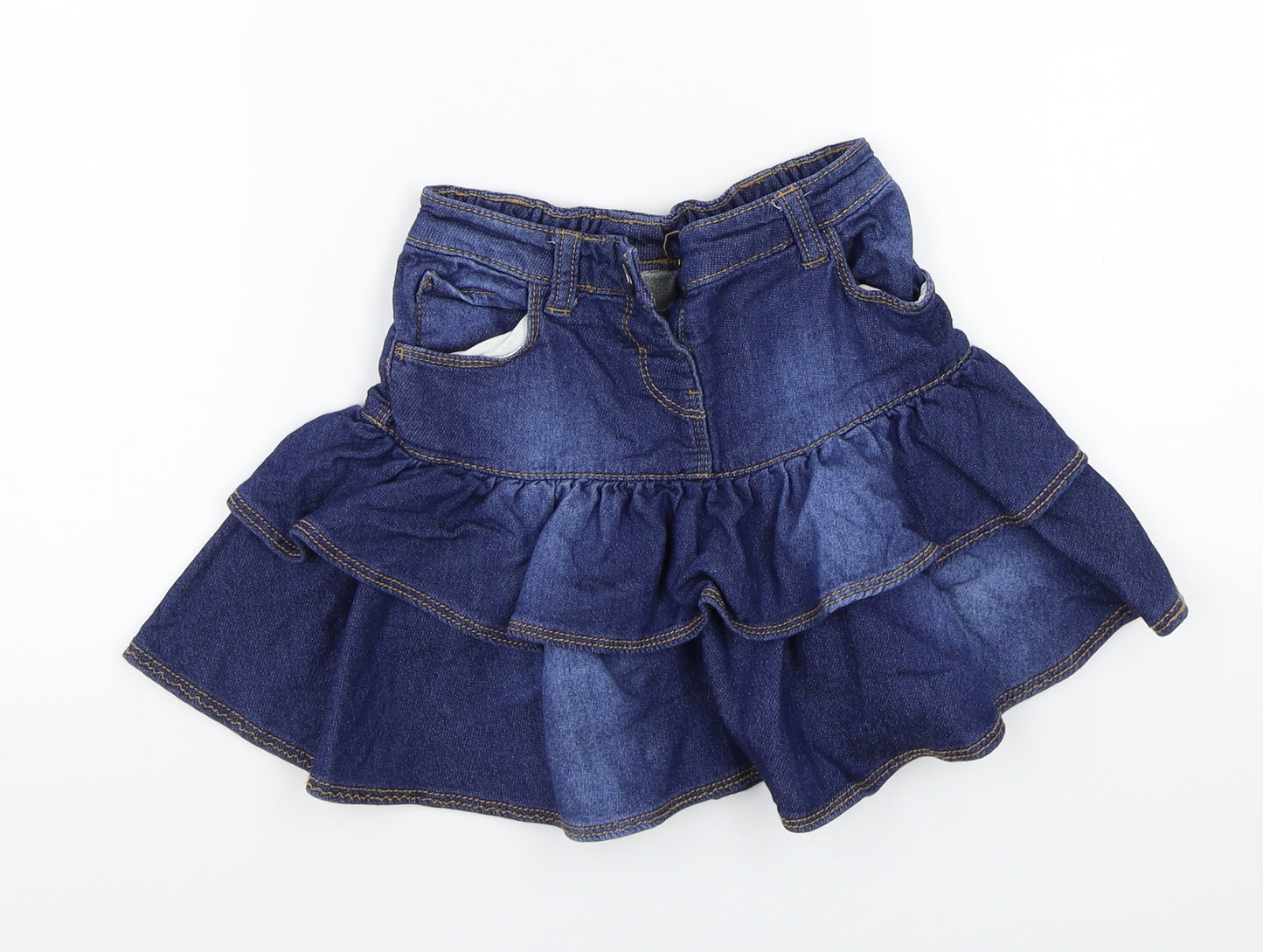 Nutmeg Girls Blue   A-Line Skirt Size 5-6 Years