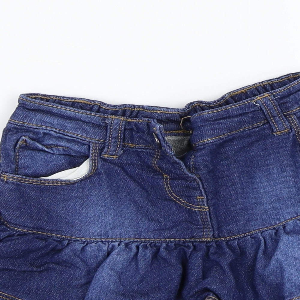 Nutmeg Girls Blue   A-Line Skirt Size 5-6 Years