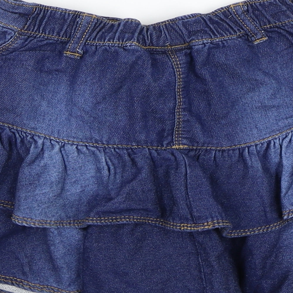 Nutmeg Girls Blue   A-Line Skirt Size 5-6 Years