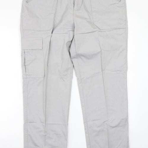 Cotton Traders Mens Grey   Cargo Trousers Size 38 L30 in