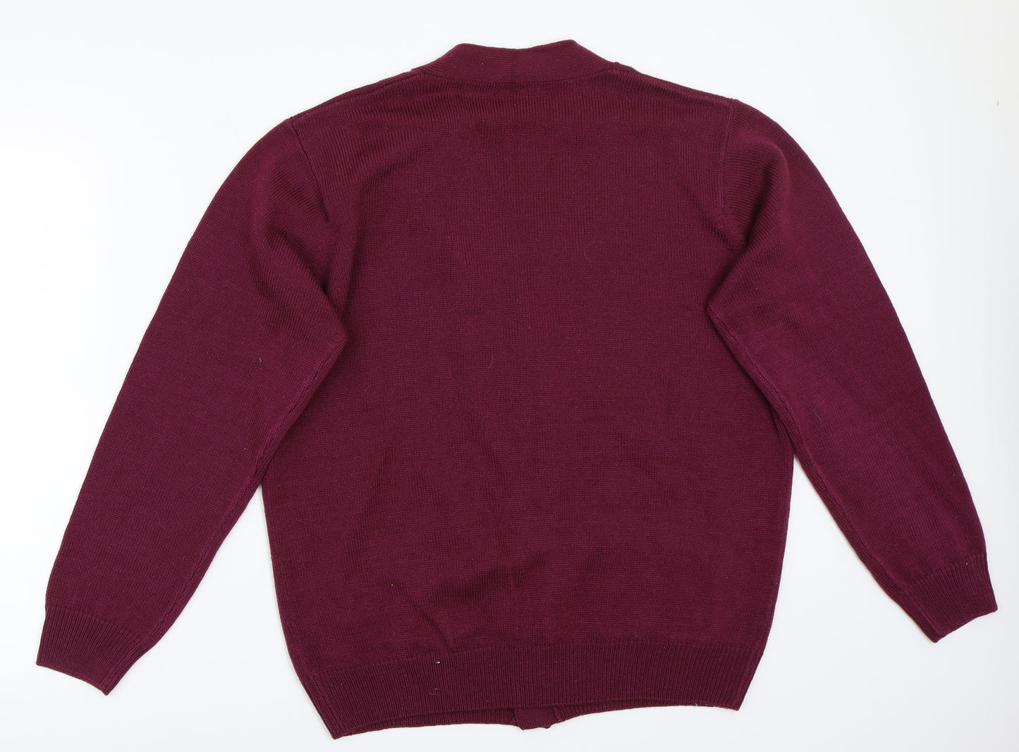 Damart Womens Purple   Cardigan Jumper Size L