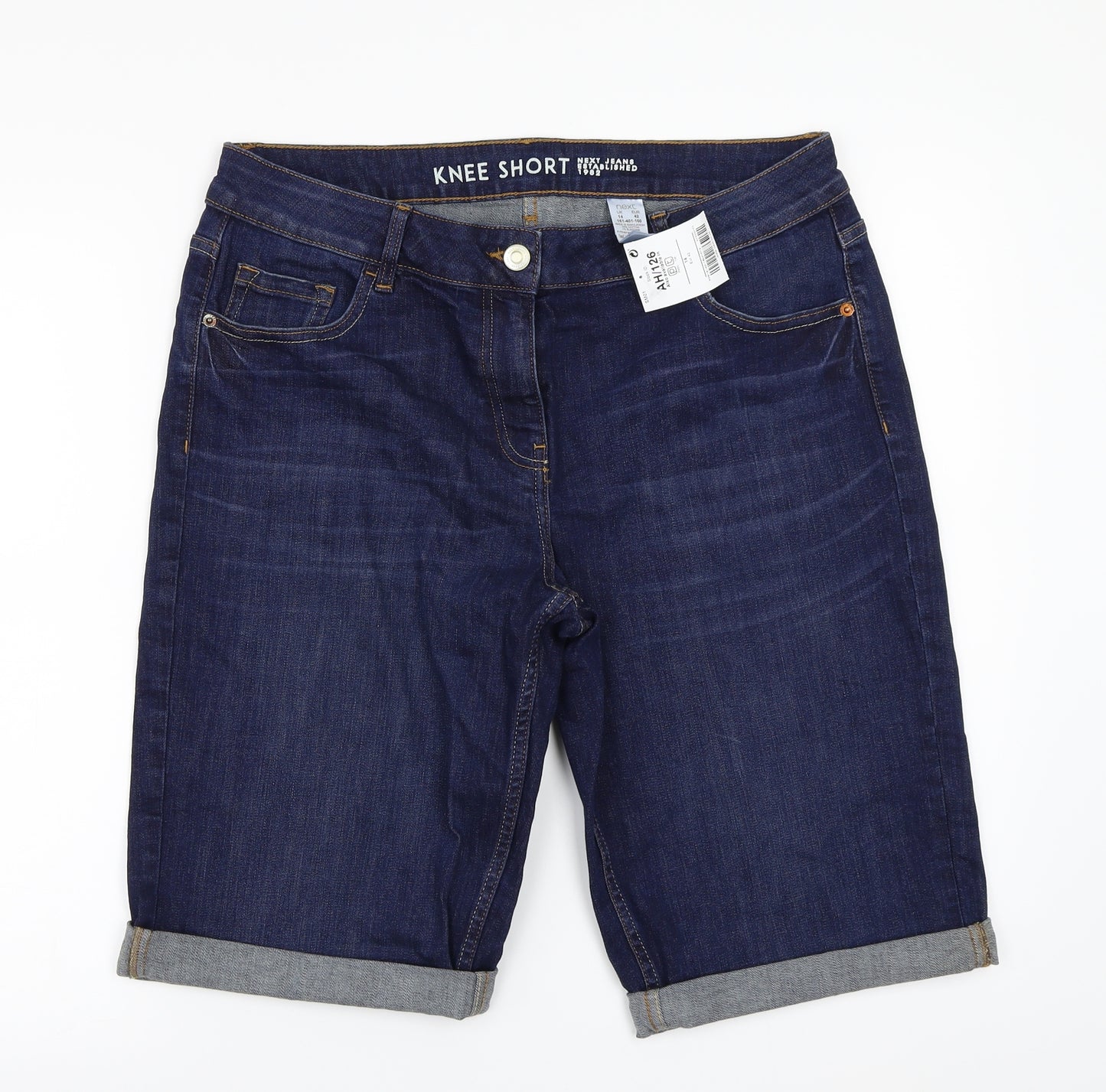 NEXT Womens Blue   Bermuda Shorts Size 14