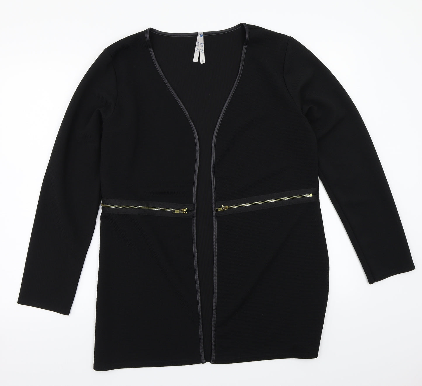 Blue vanilla Womens Black   Jacket Blazer Size L