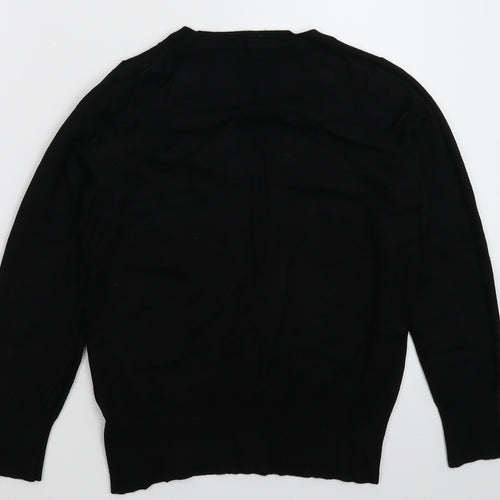 Preworn Womens Black   Pullover Jumper Size 10