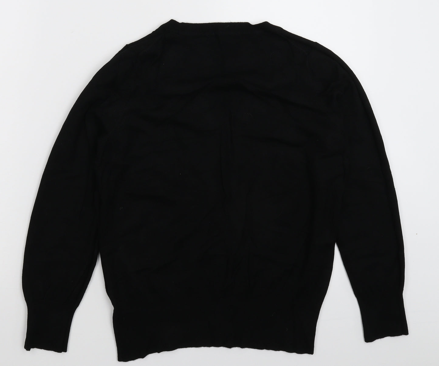Preworn Womens Black   Pullover Jumper Size 10