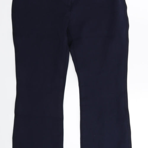 Marks and Spencer Womens Blue   Trousers  Size 12 L27 in