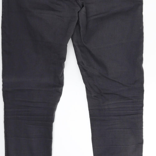 Dorothy Perkins Womens Grey  Denim Skinny Jeans Size 10 L29 in