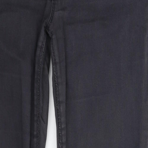 Dorothy Perkins Womens Grey  Denim Skinny Jeans Size 10 L29 in