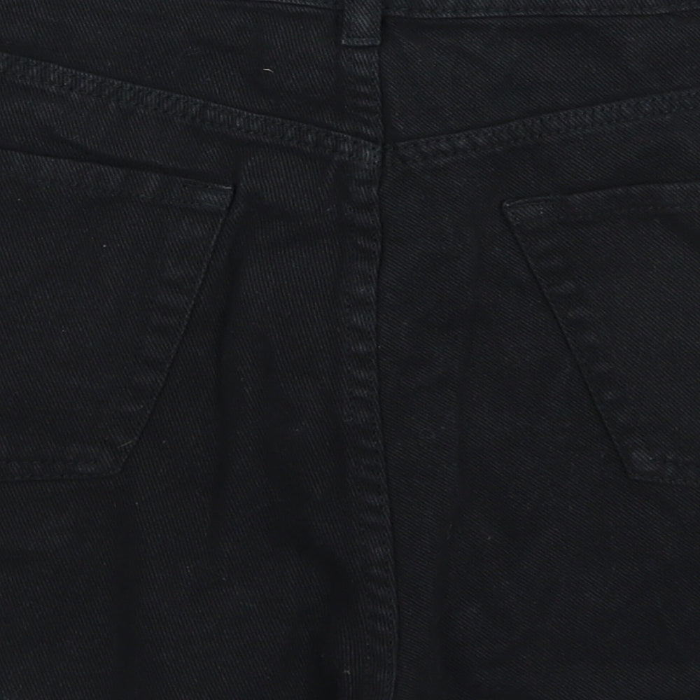 Denim Co Womens Black  Denim Hot Pants Shorts Size 14