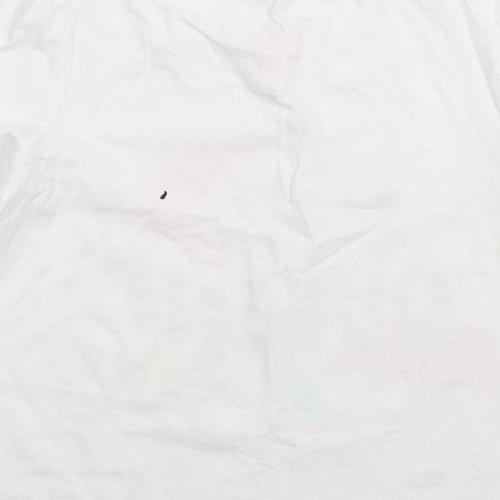 TU Girls White Solid  Top Pyjama Top Size 10-11 Years