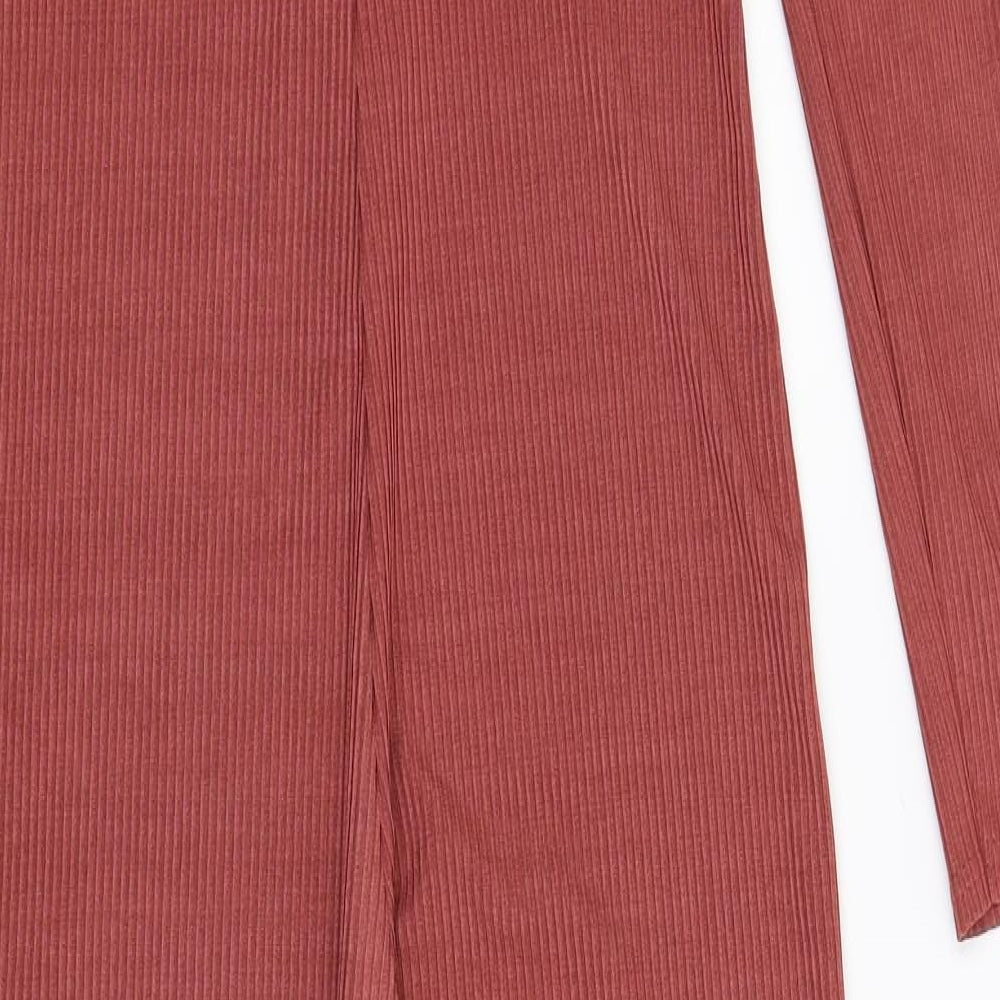 Miss Selfridge Womens Pink   Jumpsuit One-Piece Size 4 L27 in