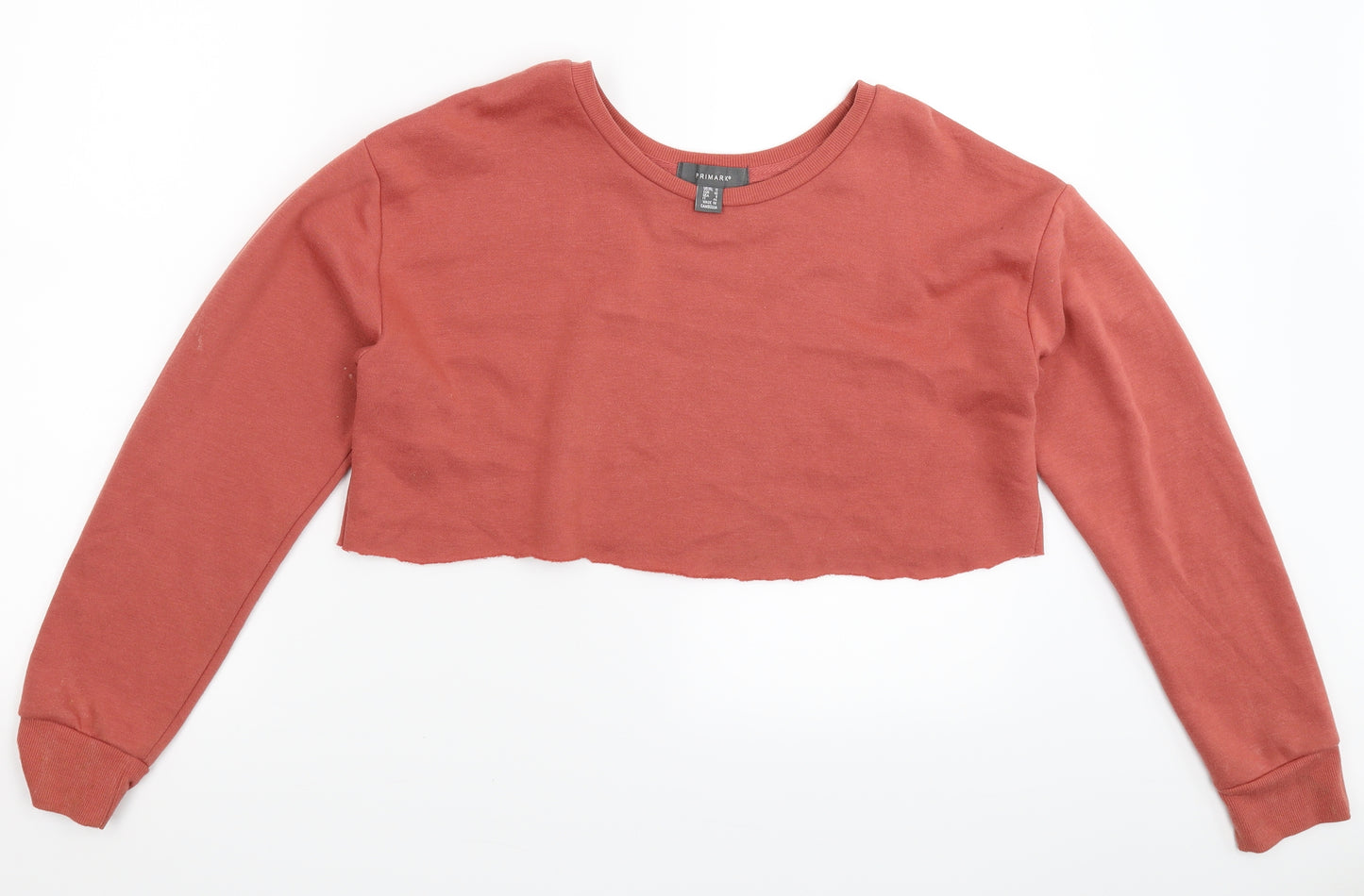 PRETTYLITTLETHING Womens Beige   Pullover Sweatshirt Size 12