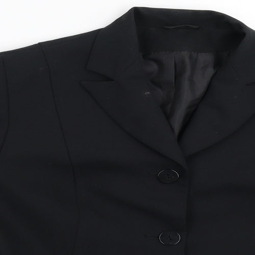 Preworn Womens Black   Jacket Suit Jacket Size 12