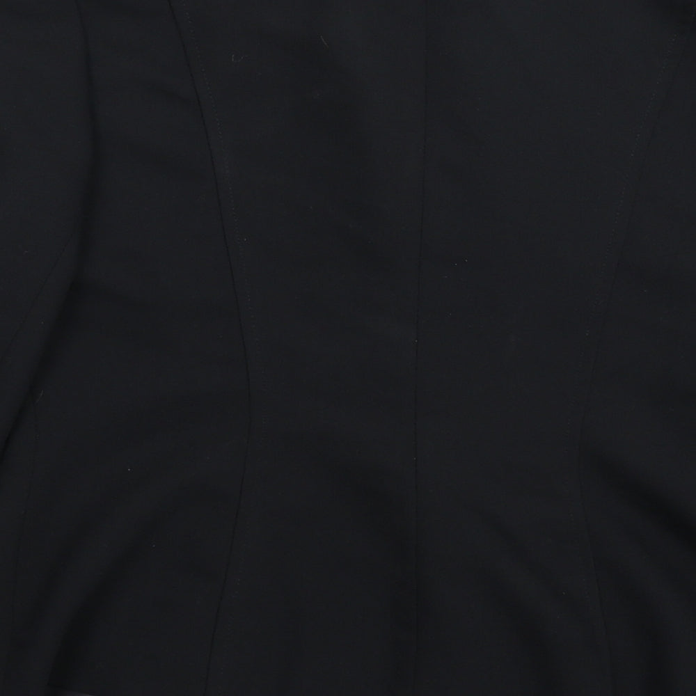 Preworn Womens Black   Jacket Suit Jacket Size 12