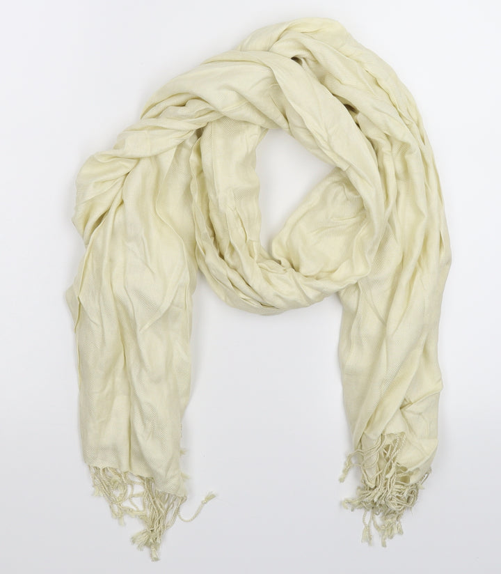Preworn Womens White  Knit  Scarf