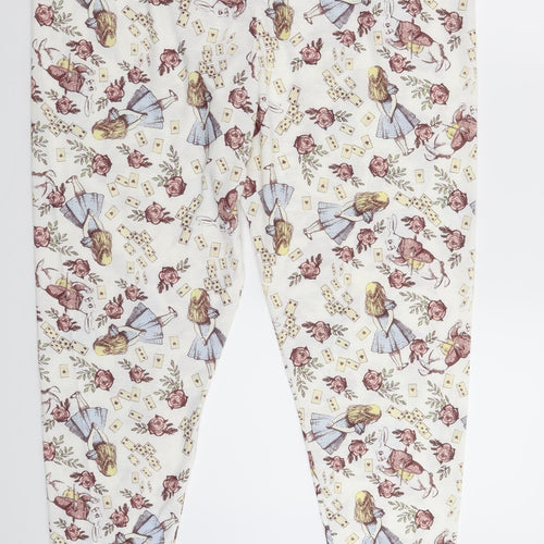 Love To Lounge Womens White Floral  Cami Pyjama Pants Size 20
