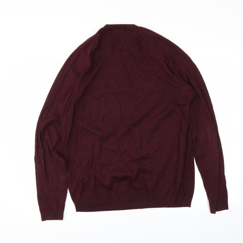 NEXT Mens Red   Pullover Jumper Size M