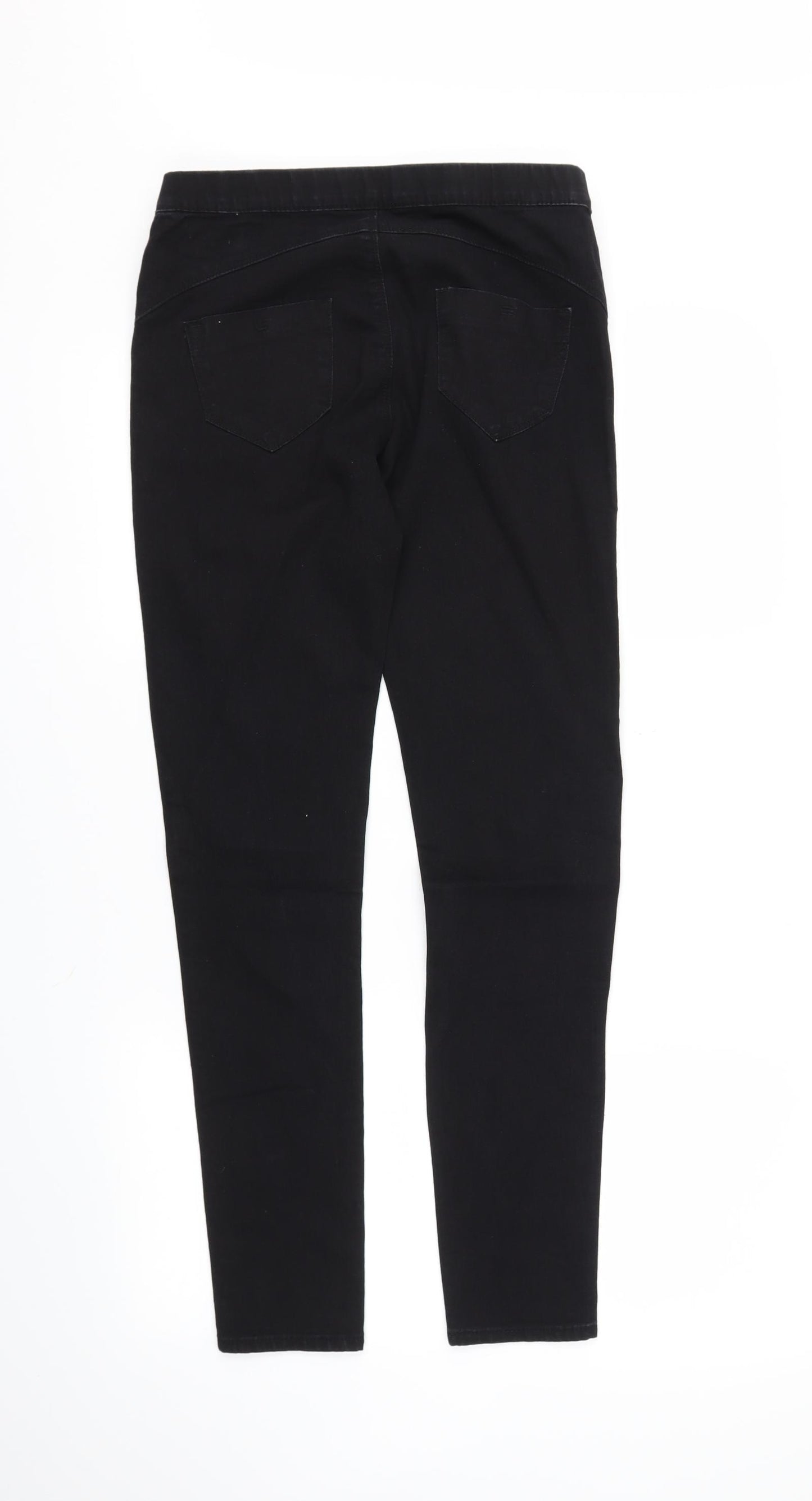 DenimCo Womens Black   Jegging Jeans Size 8 L26 in