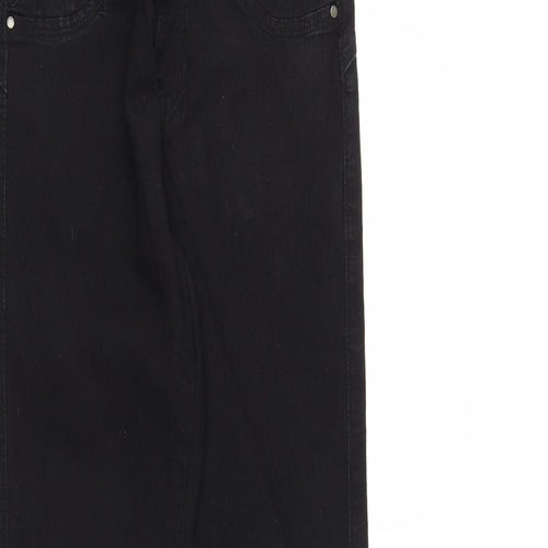 DenimCo Womens Black   Jegging Jeans Size 8 L26 in