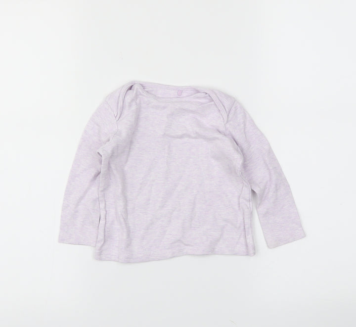 NEXT Boys Purple Basic T-Shirt Size 12-18 Months