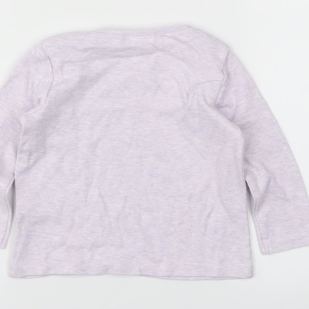 NEXT Boys Purple   Basic T-Shirt Size 12-18 Months