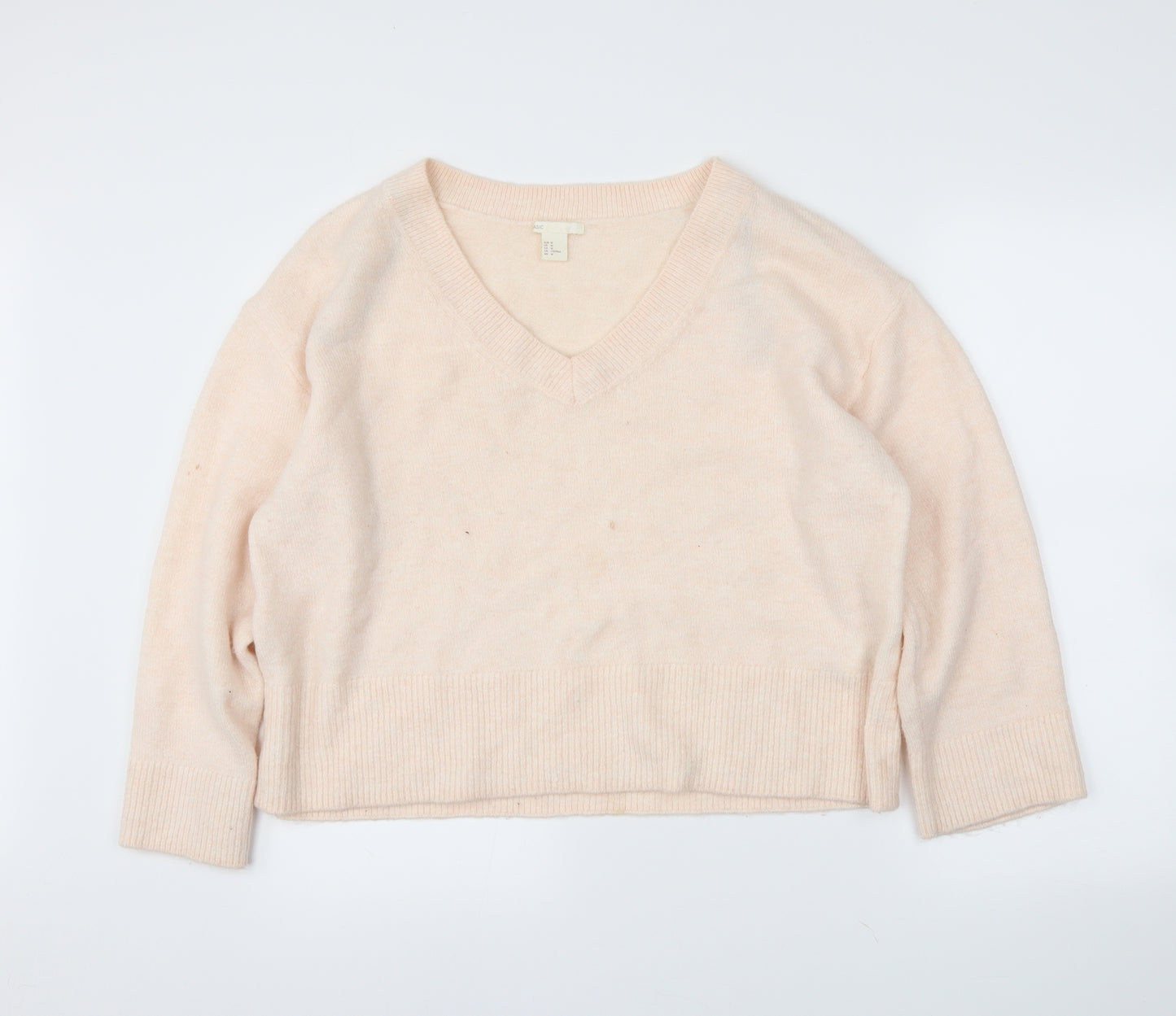H&M Womens Pink   Pullover Jumper Size M