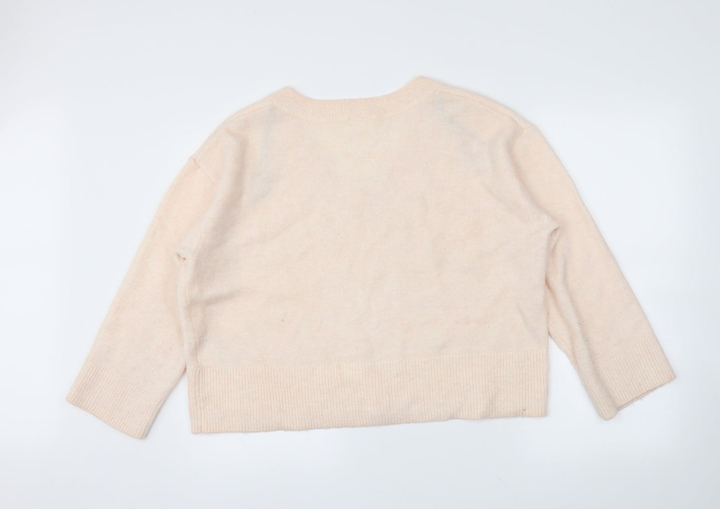 H&M Womens Pink   Pullover Jumper Size M