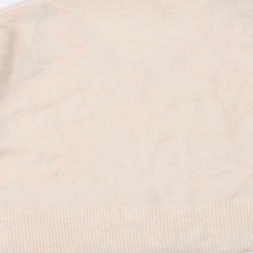 H&M Womens Pink   Pullover Jumper Size M