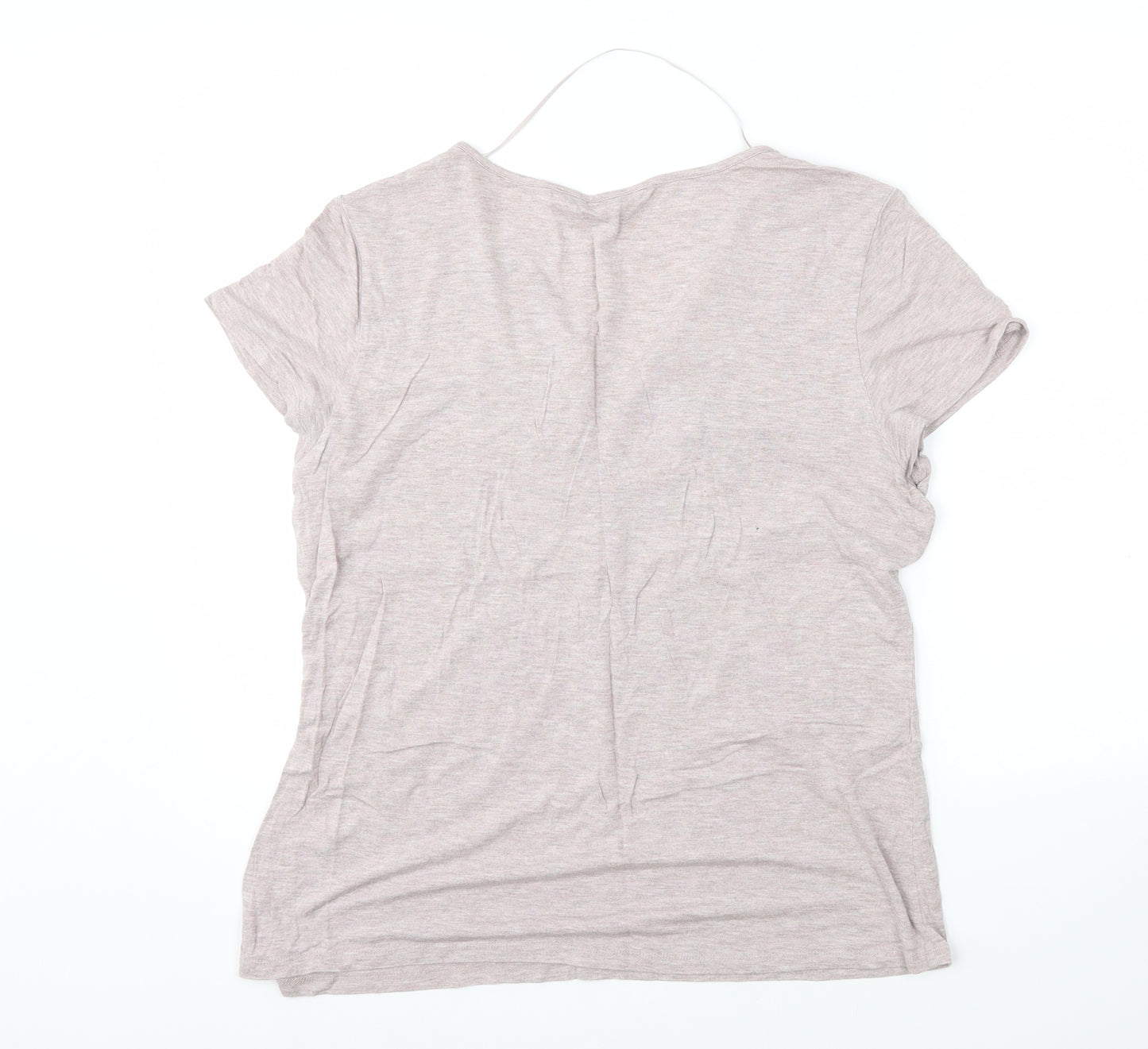 TU Womens Purple   Basic T-Shirt Size 16