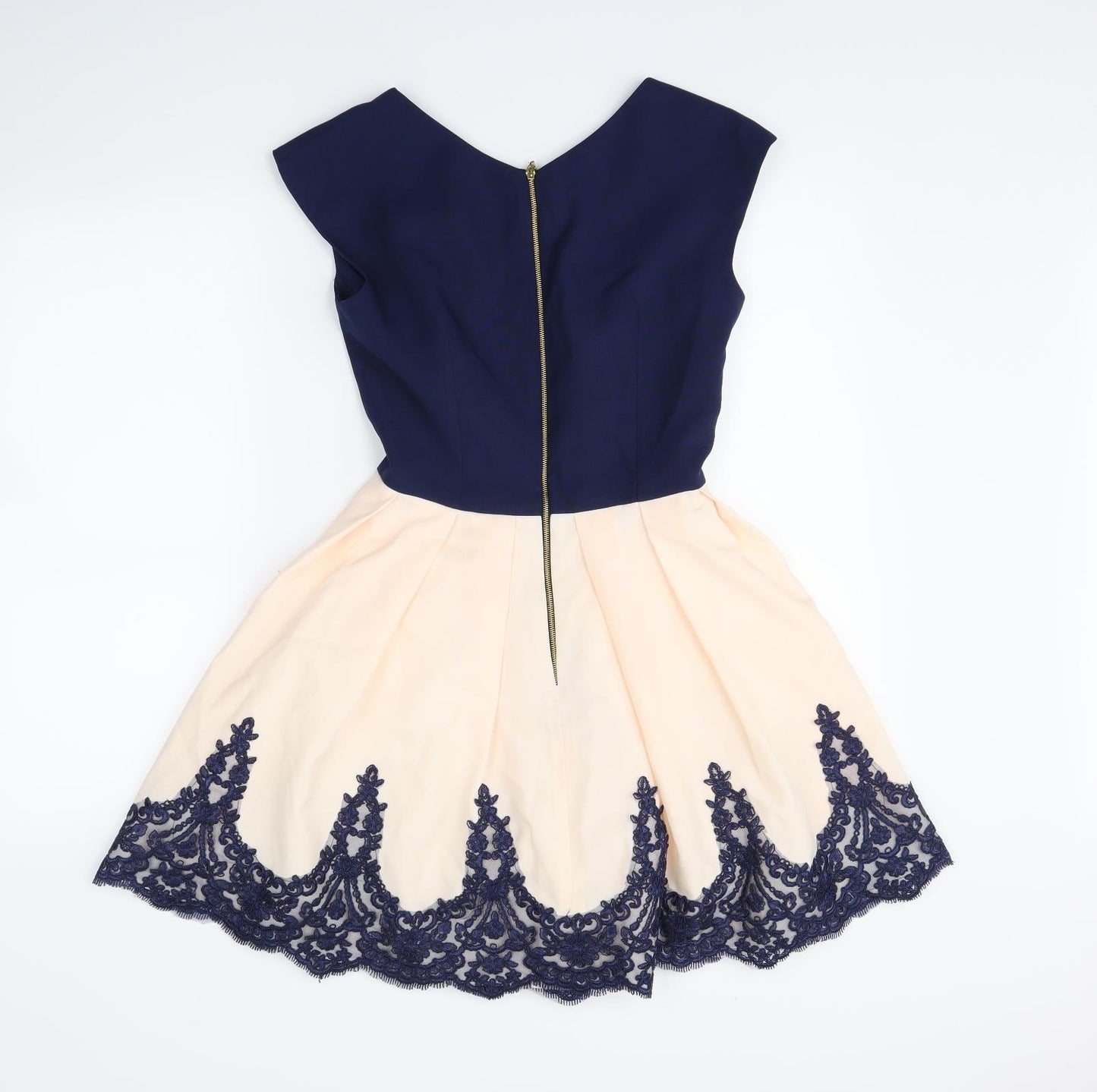 Dolly Womens Blue   Skater Dress  Size 6