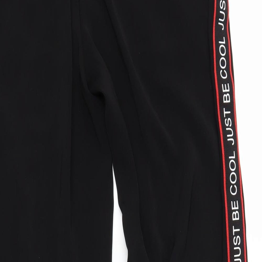 Stradivarius Womens Black   Jogger Trousers Size XL L25 in