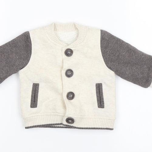 Nutmug  Beige   Jacket  Size 0-3 Months