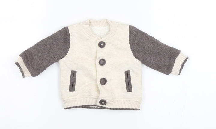 Nutmug  Beige   Jacket  Size 0-3 Months
