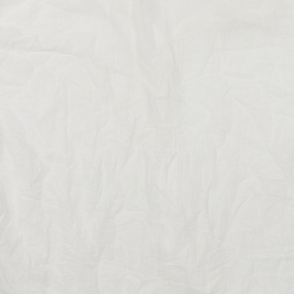 Preworn Womens White   Basic Button-Up Size XL