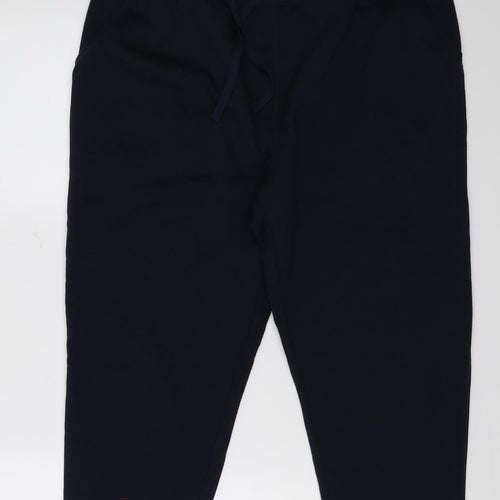 Bonmarché Womens Blue   Sweatpants Trousers Size 16 L21 in