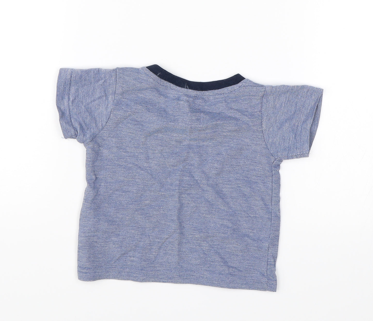 Early Days Baby Blue   Basic T-Shirt Size 9-12 Months