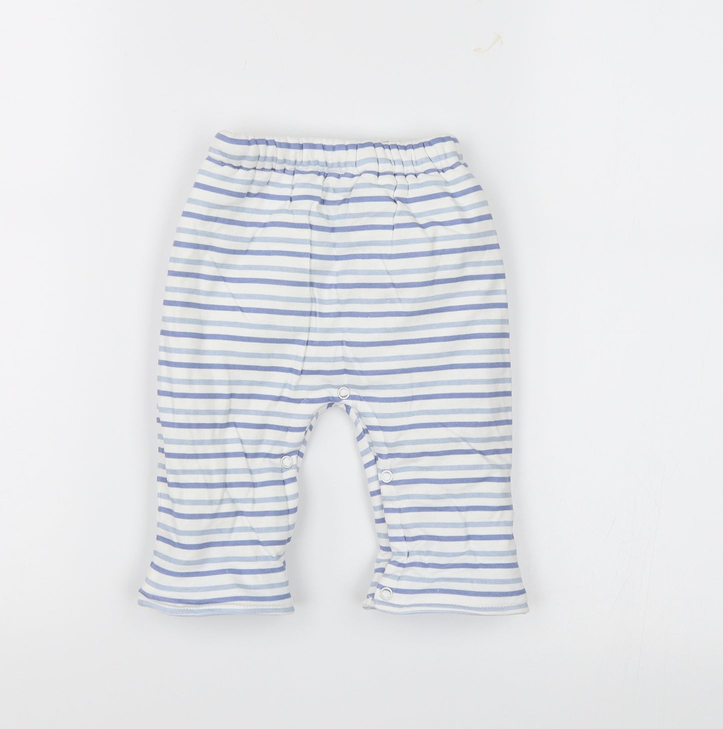 Stomp Baby White Striped  Sweatpants Trousers Size 3-6 Months