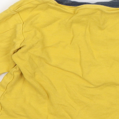 George Baby Yellow   Jersey T-Shirt Size 18-24 Months  - Batman Mummy's super hero