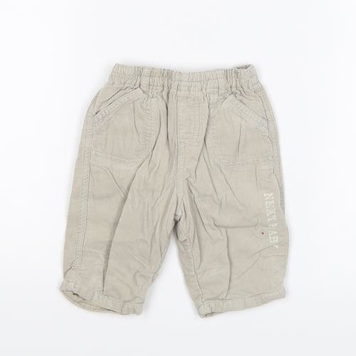 NEXT Baby Beige   Capri Trousers Size 0-3 Months