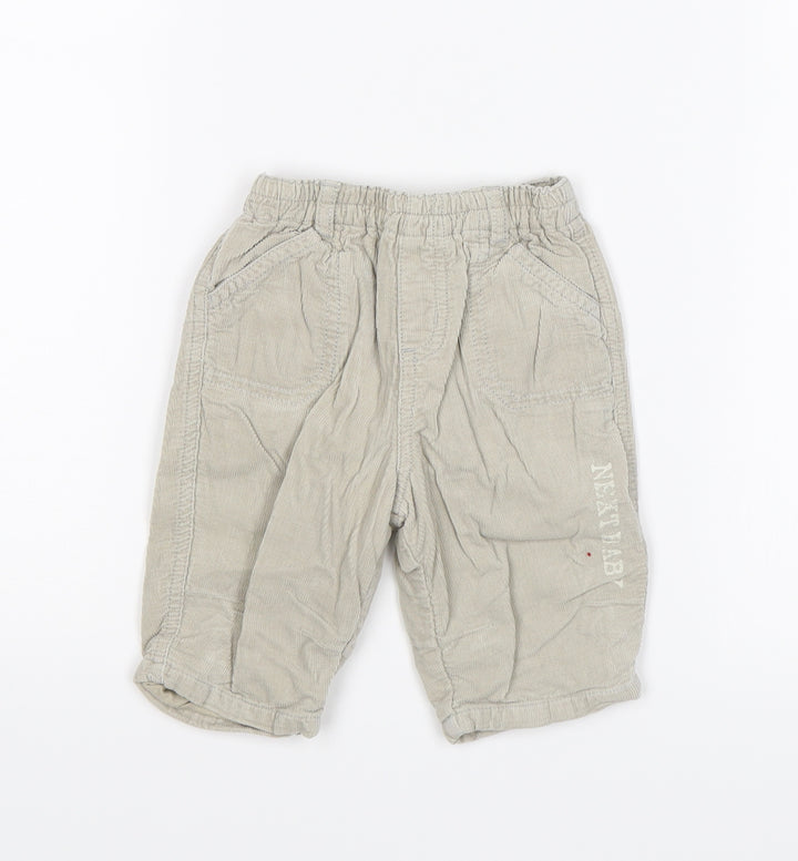 NEXT Baby Beige   Capri Trousers Size 0-3 Months