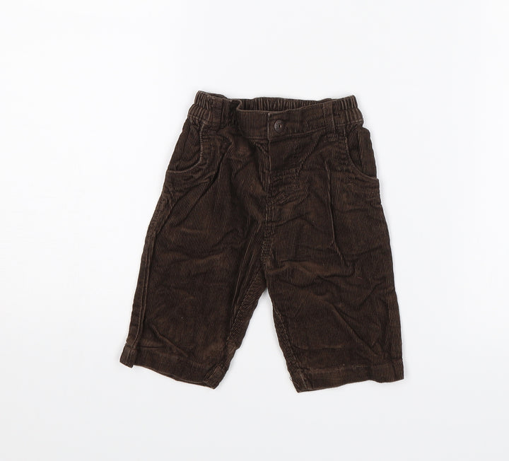 Preworn Baby Brown Capri Trousers Size 0-3 Months