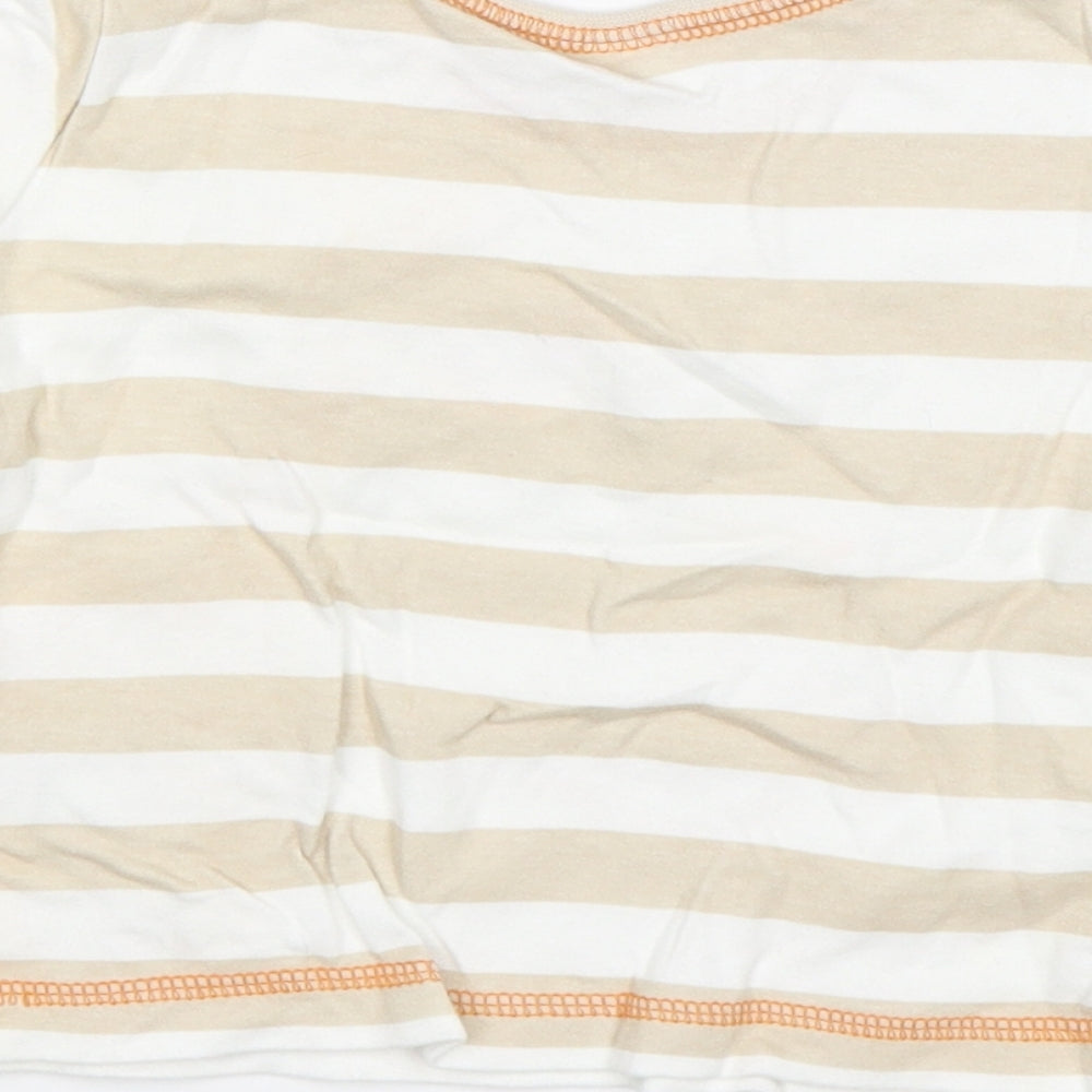 NEXT Baby Orange   Basic T-Shirt Size 3-6 Months  - Giraffe