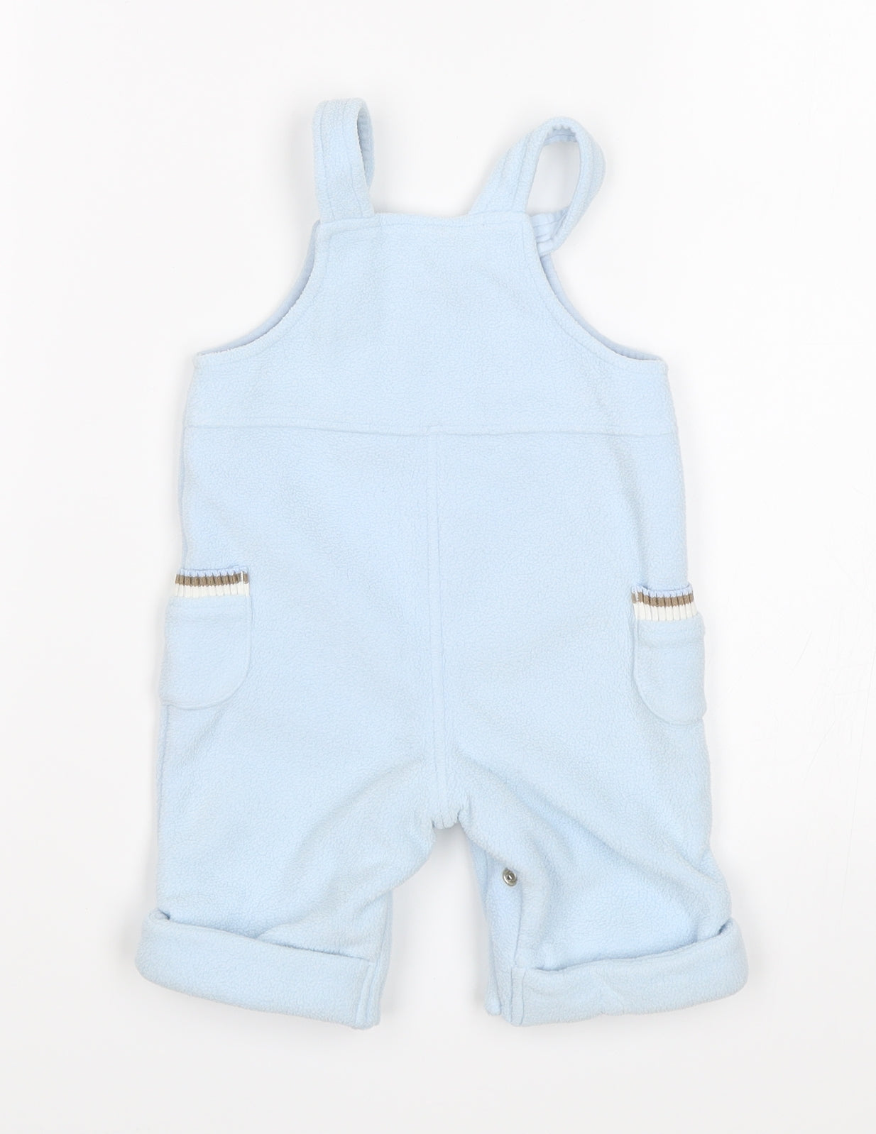 Mini Mode Baby Blue   Dungaree One-Piece Size 0-3 Months  - Little bear