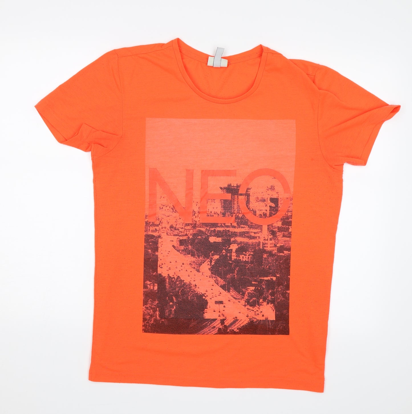 adidas Womens Orange   Basic T-Shirt Size M  - Neo